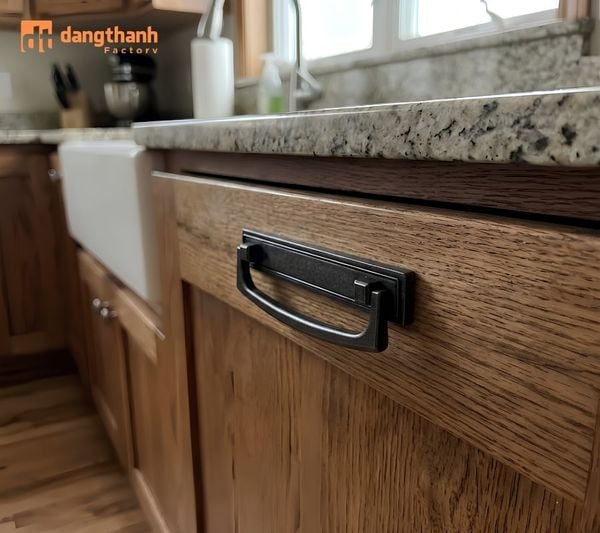 Vật liệu phối tay nắm kéo cho tủ bếp cổ điển bền bỉ
