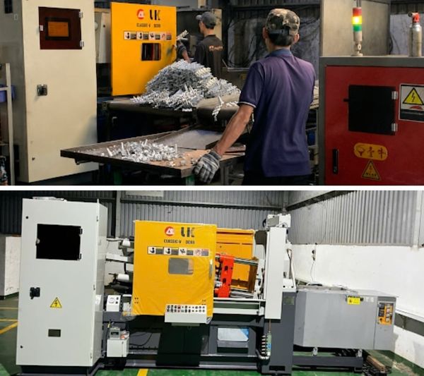 Dây chuyền máy móc phục vụ sản xuất khóa vali