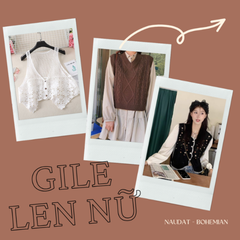 Áo Gile Len Nữ Đẹp | Cách Phối & Xu Hướng Thu Đông 2025