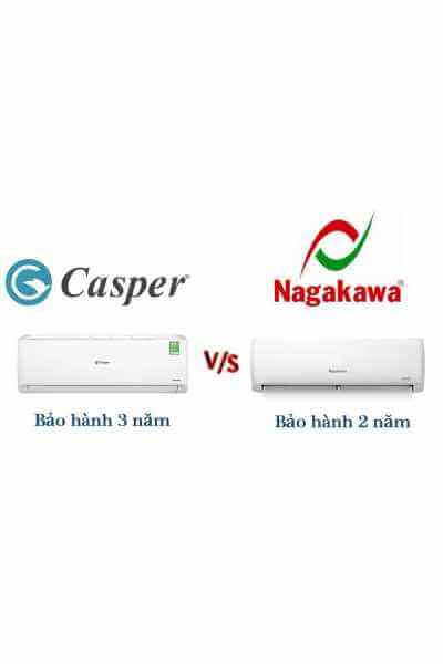 So Sánh Điều Hòa Casper 9000 Và Nagakawa: Ai “Ngon” Hơn Trong Tầm Giá 5 Triệu?