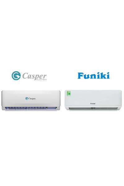 So Sánh Điều Hòa Casper SC-12FB36M Và Funiki HSC12TMM 12000BTU 1 Chiều