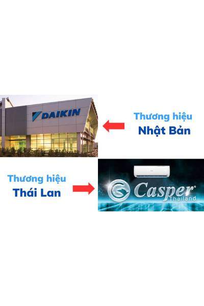 So Sánh Điều Hòa Casper 12000 Và Daikin 12000