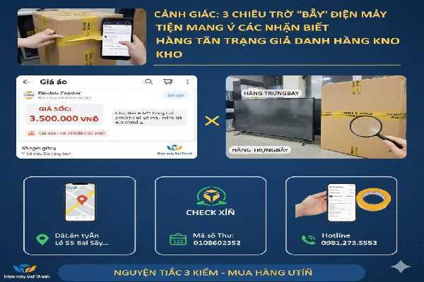 Cảnh Giác: 3 Chiêu Trò 