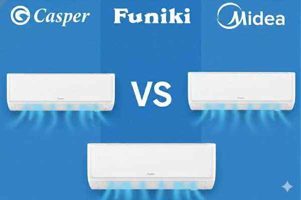 So sánh điều hòa Casper, Funiki và Midea: Đâu là lựa chọn tốt nhất?