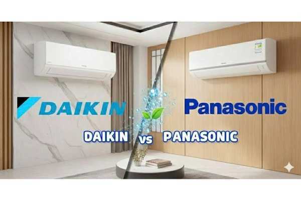 So sánh điều hòa Daikin và Panasonic: Hãng nào bền và tiết kiệm điện hơn?