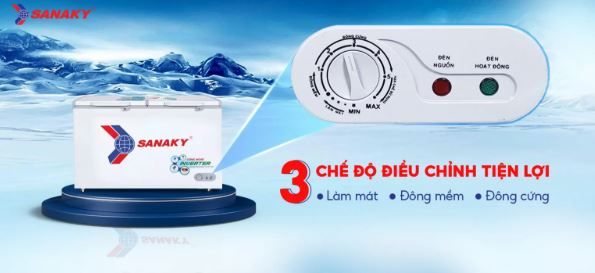 Tủ Đông Sanaky Inverter VH-5699HY3 560 lít