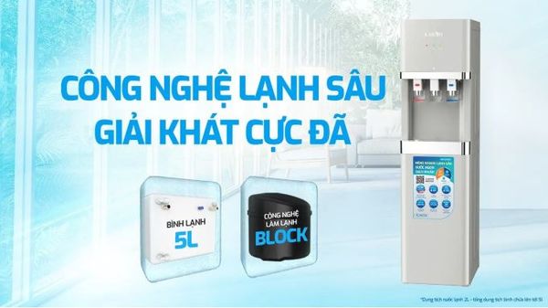 Cây nước nóng lạnh Karofi HCV208G