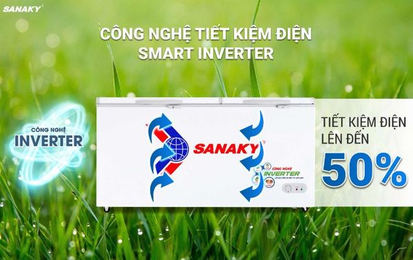 Tủ Đông Sanaky Inverter VH-6699HY3 660 lít