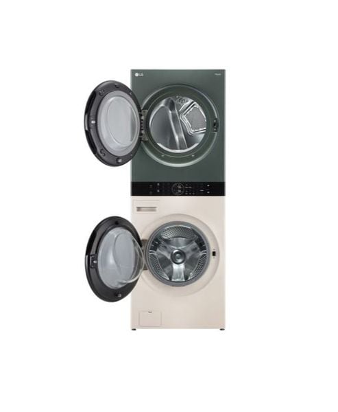 Tháp Giặt Sấy LG Inverter WashTower Giặt 21Kg Sấy 16Kg WT2116SHEG