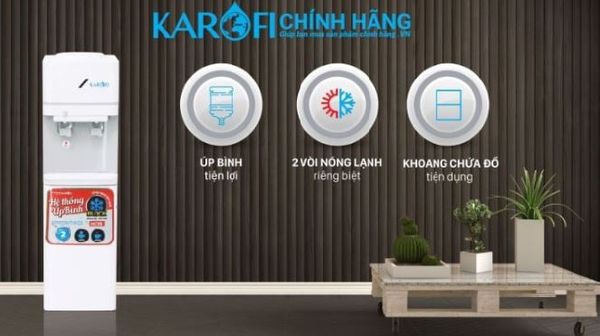 Cây nóng lạnh Karofi úp bình HC15