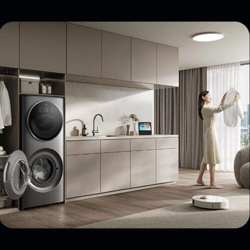 Tháp Giặt Sấy Xiaomi Giặt 15Kg Sấy 7Kg Mijia XM21
