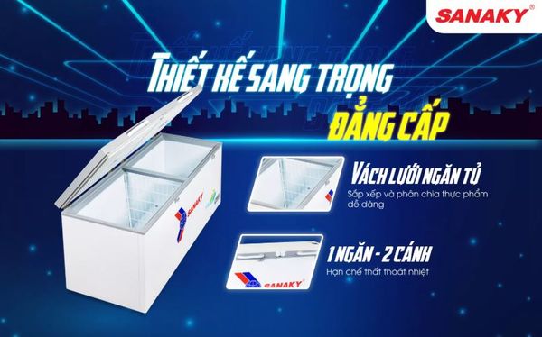 Tủ đông Sanaky VH-6699HYK 660 lít
