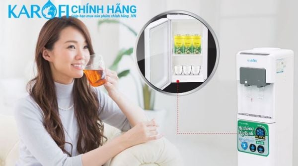 Cây nóng lạnh Karofi úp bình HC16