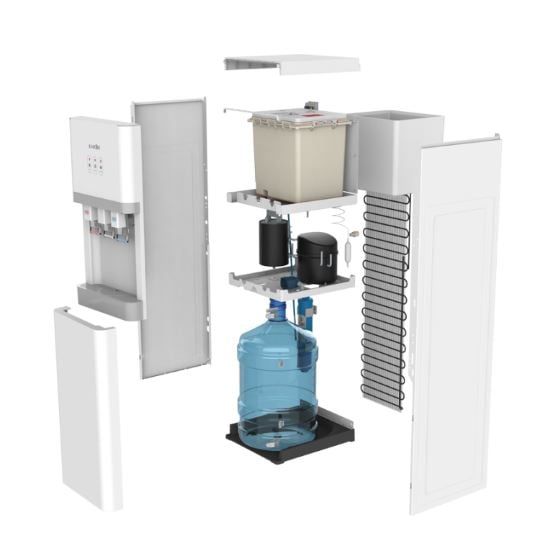 Cây nước nóng lạnh Karofi HCV208G