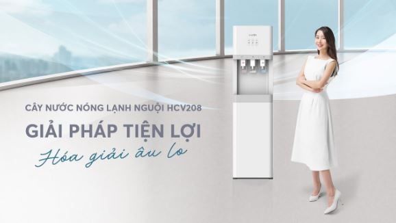 Cây nước nóng lạnh Karofi HCV208G