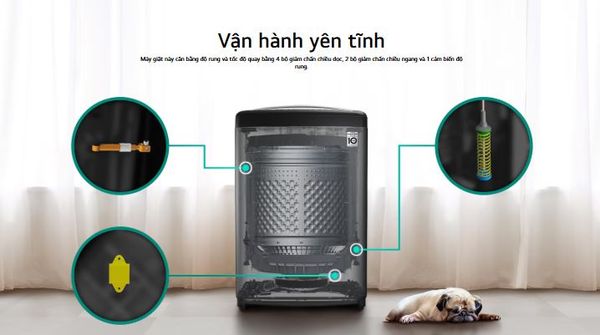 Máy giặt LG Inverter 14 kg TV2514DV3B