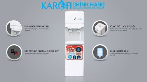 Cây nóng lạnh Karofi úp bình HC15