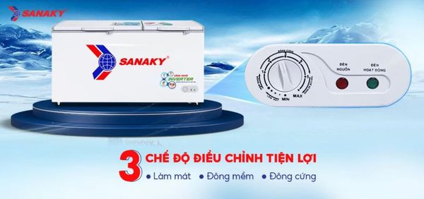 Tủ Đông Sanaky Inverter VH-6699HY3 660 lít