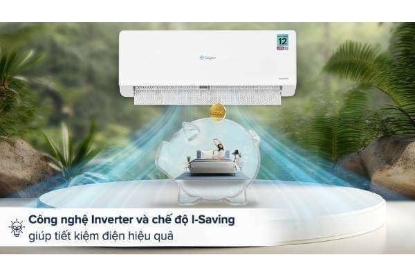 Điều hòa Casper Công nghệ inverter giúp tiết kiệm điện