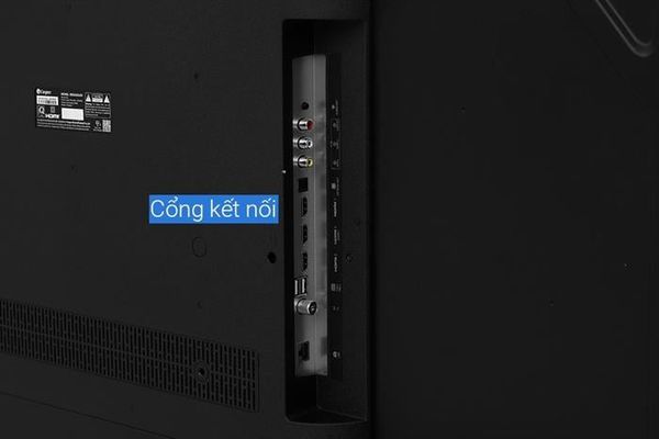 tivi Casper đa dạng cổng kết nối