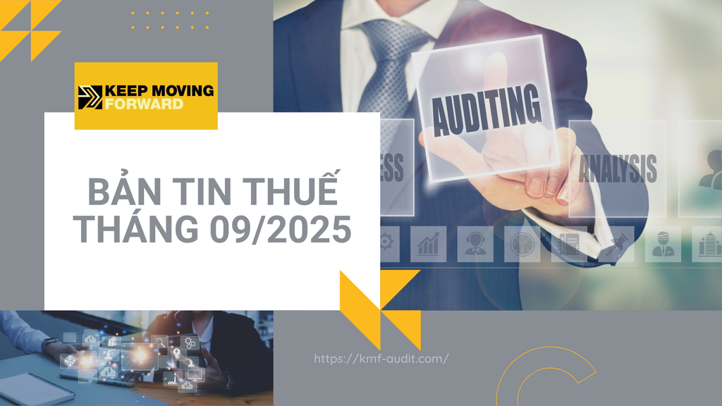 BẢN TIN THUẾ THÁNG 09/2025