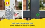 [Sổ Tay Thi Công] Cách Xử Lý Khi Dùng Sơn Dầu Cho Sắt Mạ Kẽm Bị Bong Tróc