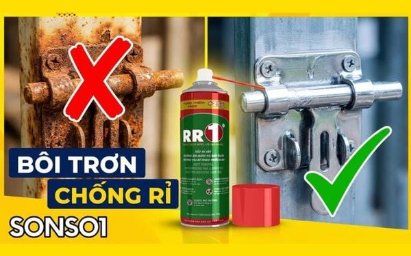 Khám Phá 5 Công Dụng Tuyệt Vời Của Chai Xịt Chống Rỉ Sét RR1