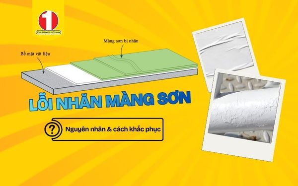 Lỗi Nhăn Màng Sơn | Nguyên Nhân & Cách Khắc Phục