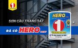 Sơn Hero - Sơn Cầu Thang Sắt: Chống Rỉ Hiệu Quả, Giữ Màu Lâu Dài