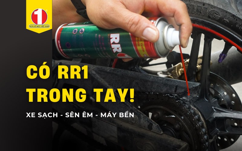 Dung Dịch Bảo Vệ RR1: Vệ Sinh - Bảo Dưỡng Sên Xe Hiệu Quả