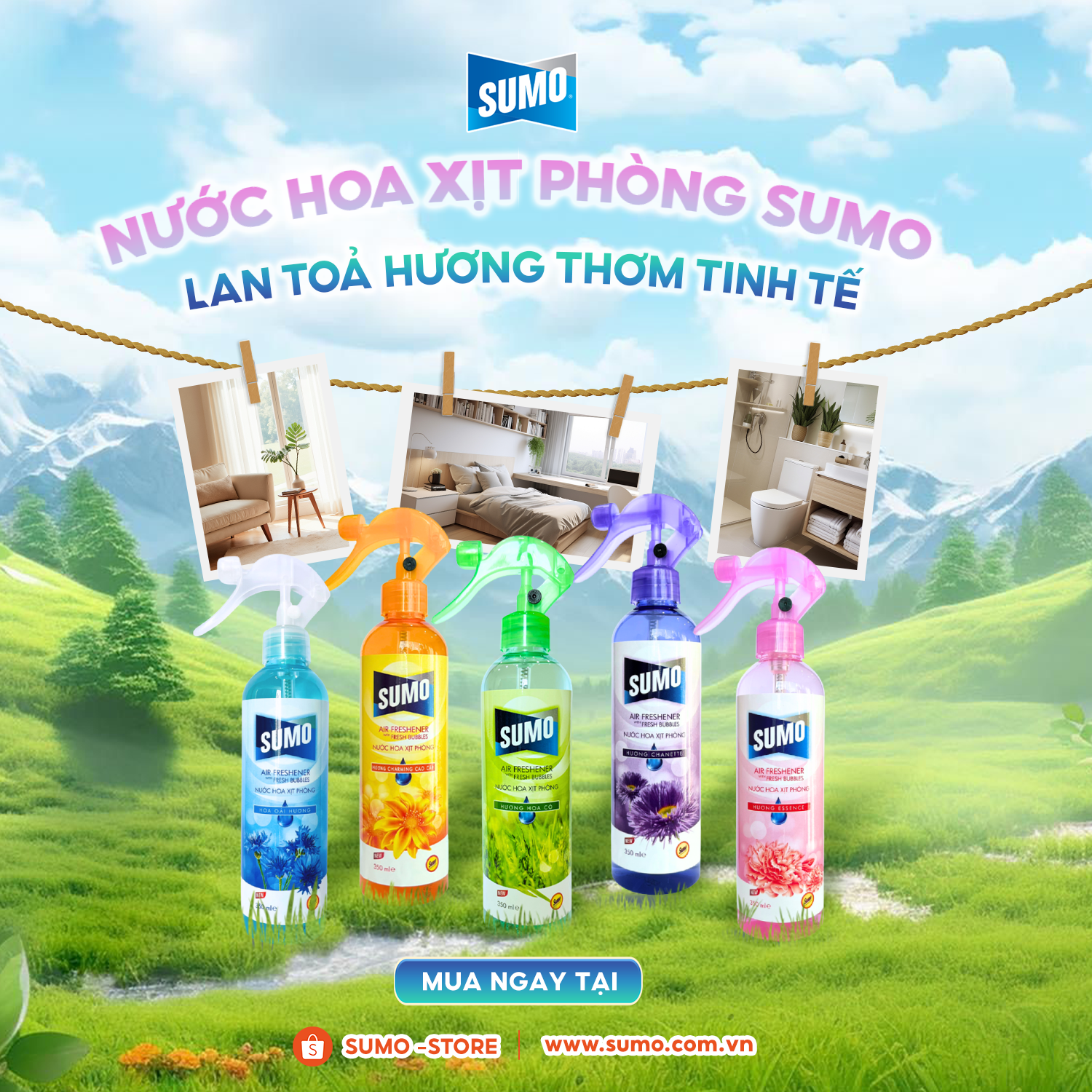 NƯỚC HOA XỊT PHÒNG SUMO  