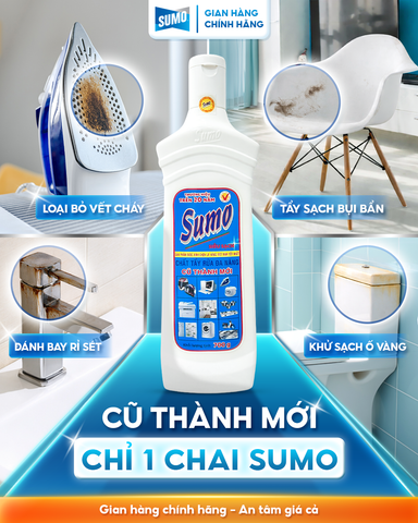 CŨ THÀNH MỚI – CHỈ CẦN 1 CHAI SUMO