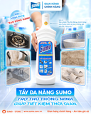 TẨY ĐA NĂNG SUMO TRỢ THỦ THÔNG MINH GIÚP TIẾT KIỆM THỜI GIAN