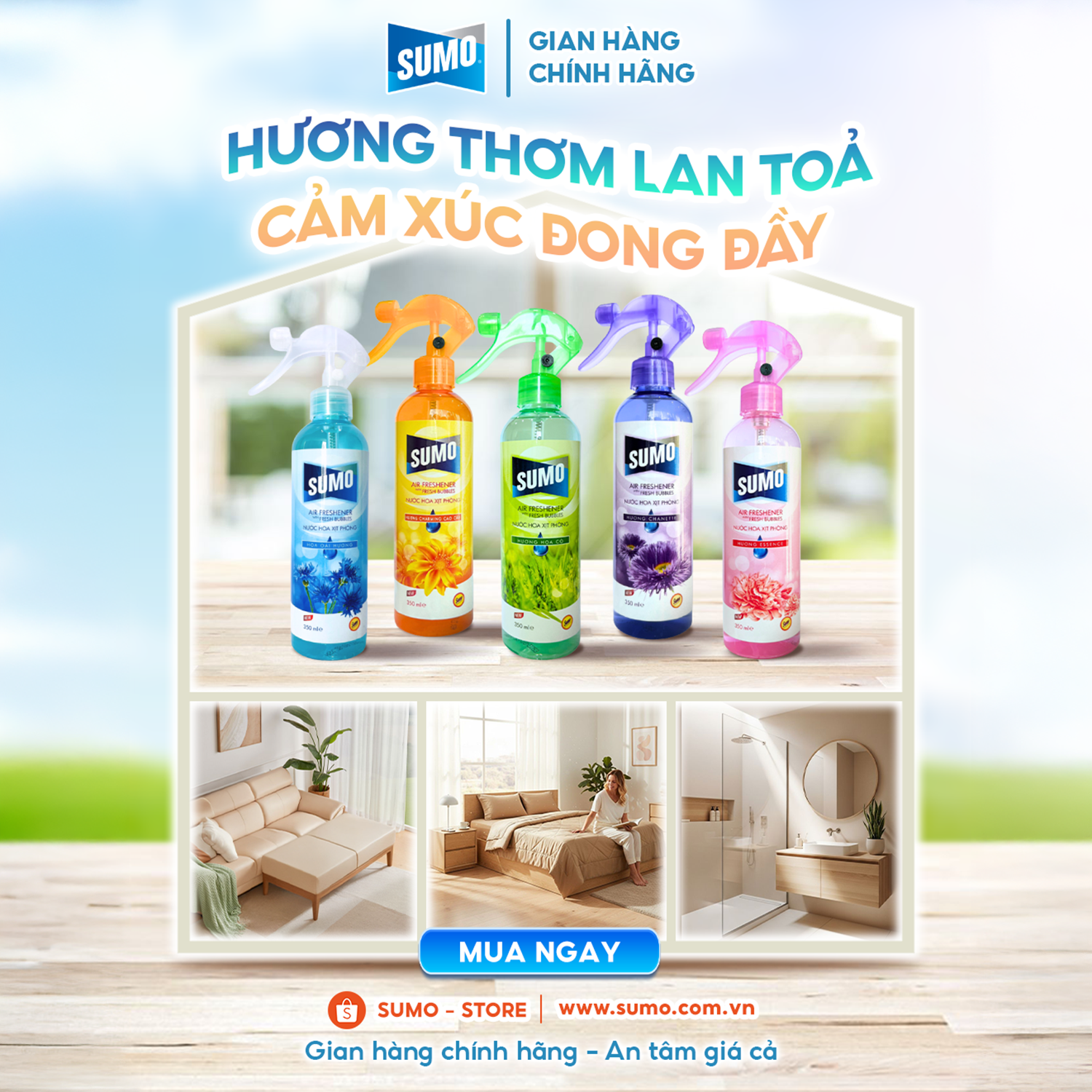 HƯƠNG THƠM LAN TỎA – CẢM XÚC ĐONG ĐẦY