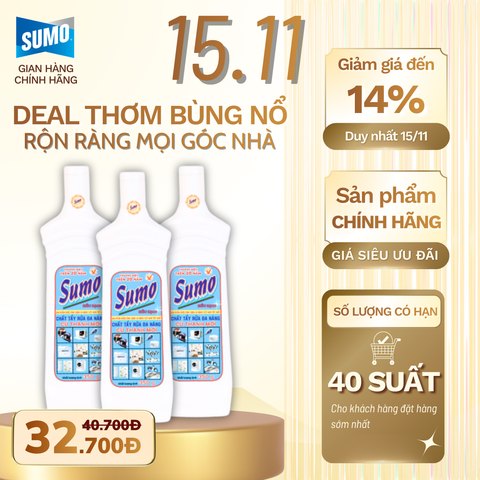 SIÊU SALE 15.11 – DEAL THƠM BÙNG NỔ, RỘN RÀNG MỌI GÓC NHÀ