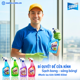 BÍ QUYẾT ĐỂ CỬA KÍNH SẠCH BONG SÁNG BÓNG!