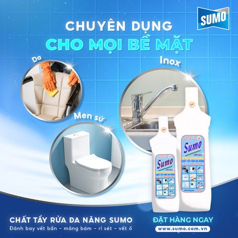 TẨY ĐA NĂNG SUMO - CHUYÊN DỤNG CHO MỌI BỀ MẶT