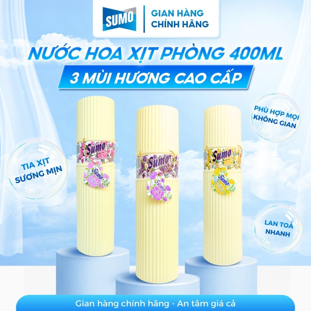 Nước Hoa Xịt Phòng 400ml
