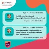 Chuỗi chuyên đề chia sẻ trực tuyến Cambridge English – Tháng 10/2026