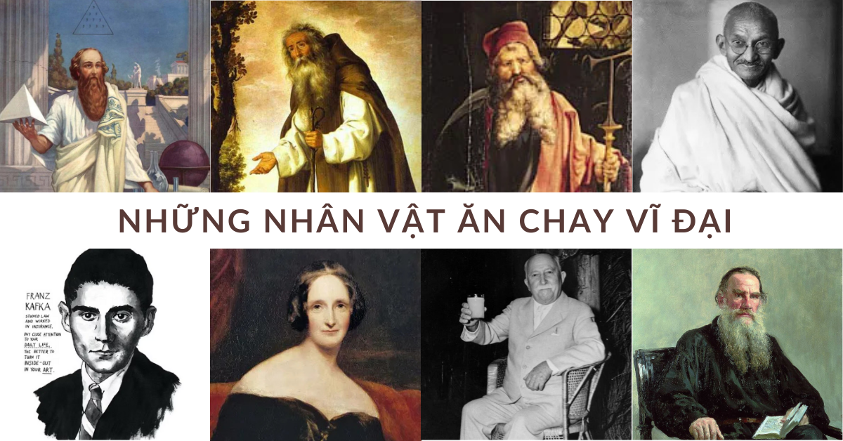 Có thể bạn chưa biết 8 nhân vật ăn chay từ thời cổ đại này