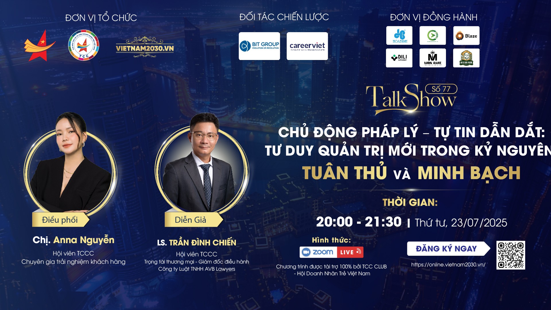 CHỦ DOANH NGHIỆP 2025: HIỂU LUẬT – VẬN HÀNH CHUẨN – GIẢM RỦI RO PHÁP LÝ