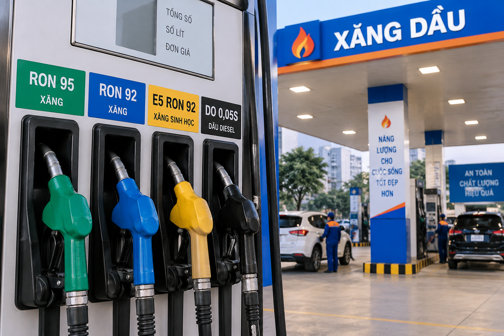 Cập nhật thông tin xăng dầu 23/9