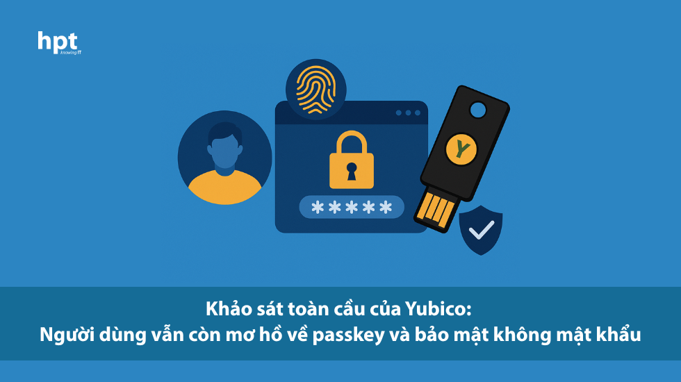 Khảo sát toàn cầu của Yubico: người dùng vẫn còn mơ hồ về passkey và bảo mật không mật khẩu