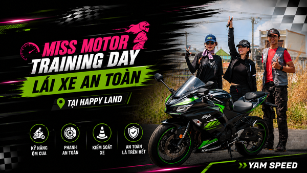 Miss Motor Training Day: Lái Xe An Toàn tại Trường đua Happy Land