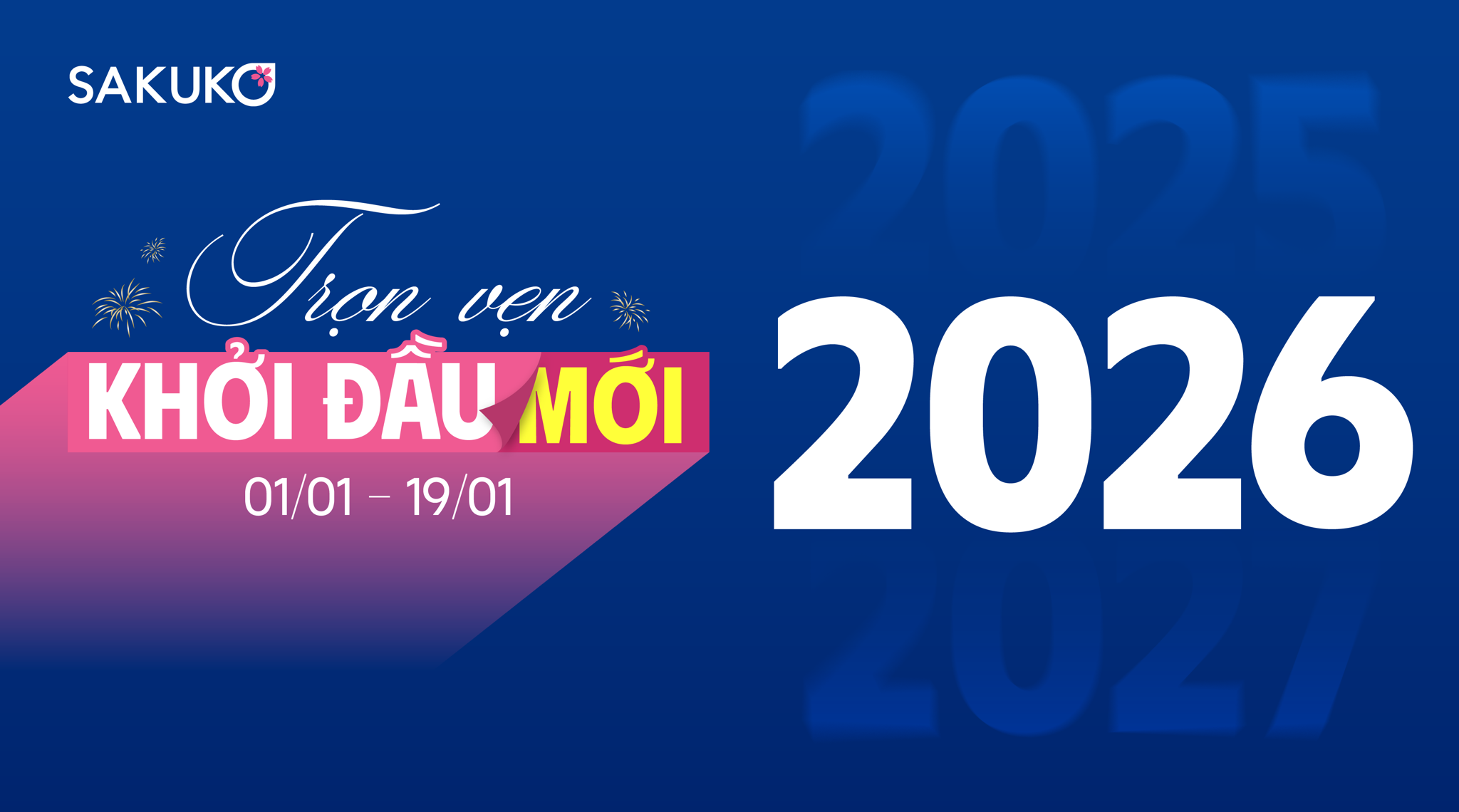 CHÍNH SÁCH ƯU ĐÃI THÁNG 1 – Voucher 30K tại Sakukostore