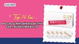 14 loại bao cao su Nhật Bản kéo dài thời gian, siêu mỏng
