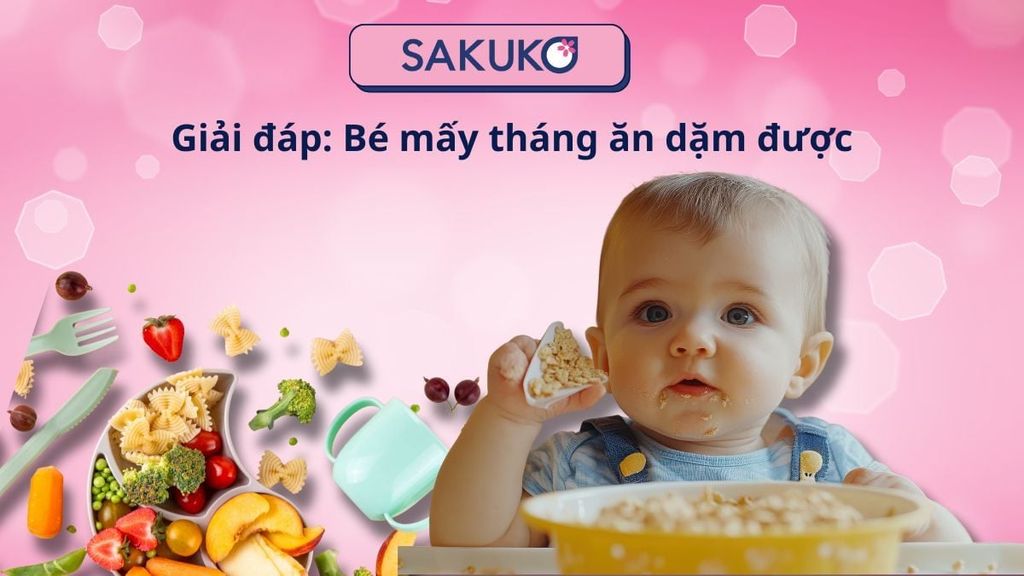 Giải đáp: Bé mấy tháng ăn dặm được
