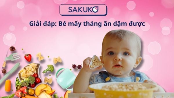 Giải đáp: Bé mấy tháng ăn dặm được