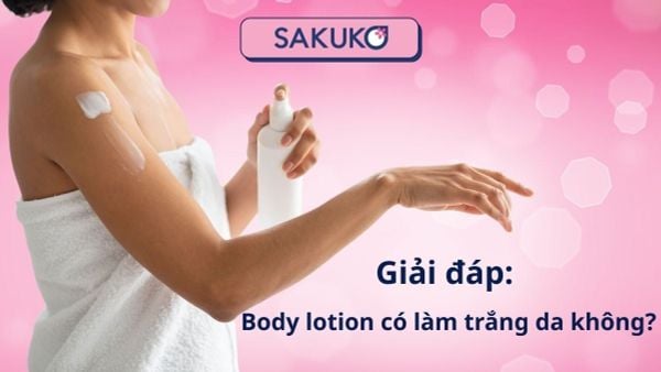 Giải đáp: Body lotion có làm trắng da không?