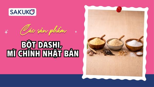 Bột Dashi, mì chính, bột ngọt